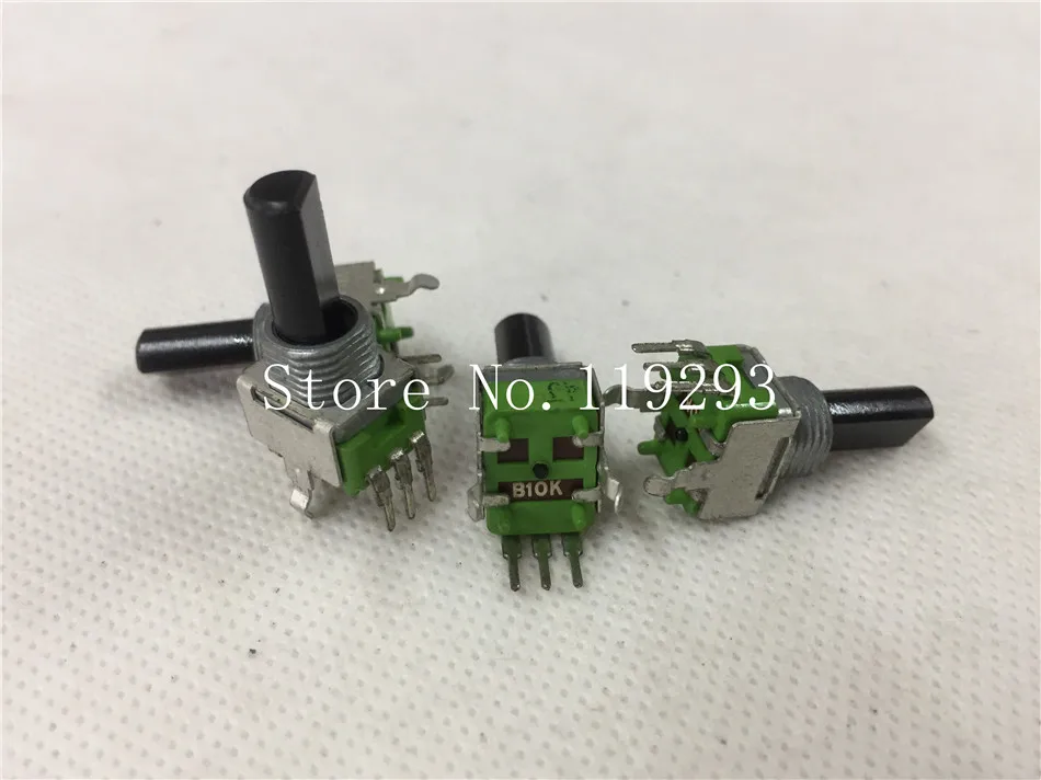 [BEALL] ไต้หวัน ALPHA ประเภท B10K Potentiometer RK09 พร้อมจุดกึ่งกลาง-10 ชิ้น/ล็อต