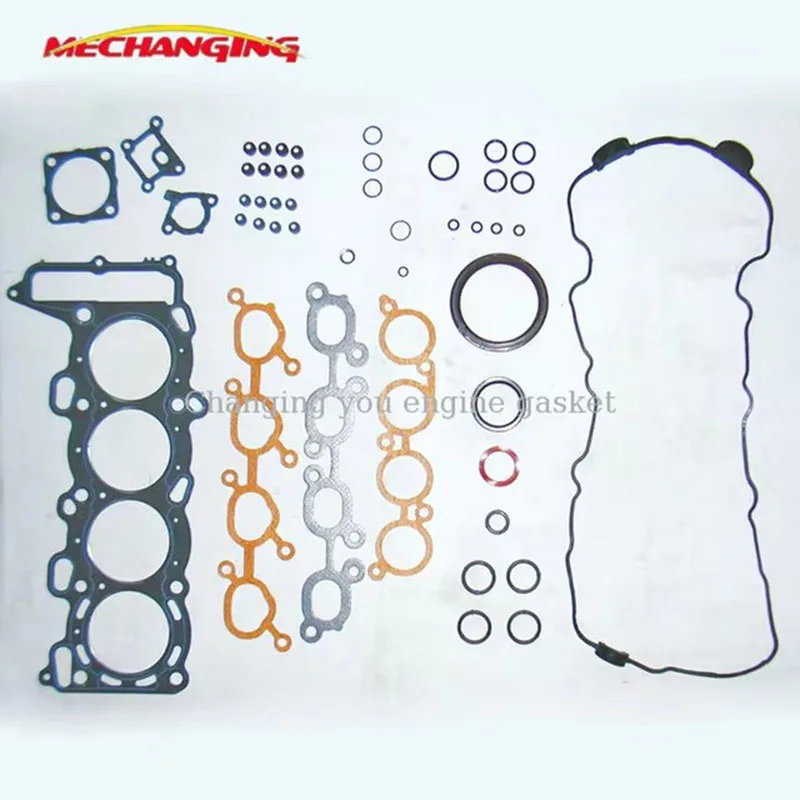 SR20DE SR20DET Engine Full gasket set kit for Nissan 100 NX/Primera/Pulsar/Serena 2.0L 1998cc 1990-2001 50110200 10101-70J25