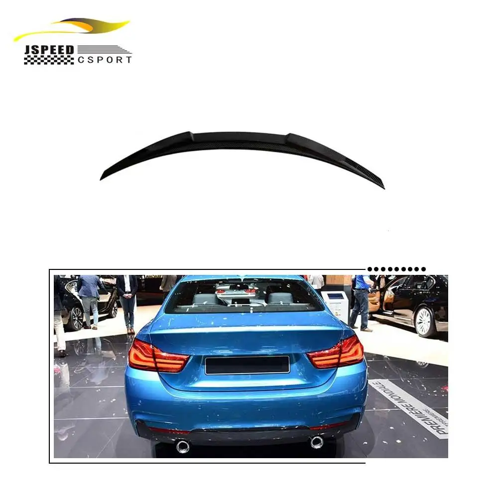 

Suitable for Carbon fiber rear spoiler Suitable for BMW 4 Series G22 F82 M4 Coupe 2015-2020
