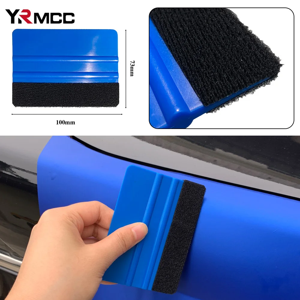 Vinyl Squeegee Wholesale Car Vinyl Wrapping Film Scraper Car Sticker Felt Scraper 5/10/20pcs Squeegee for Auto Window Film Tools