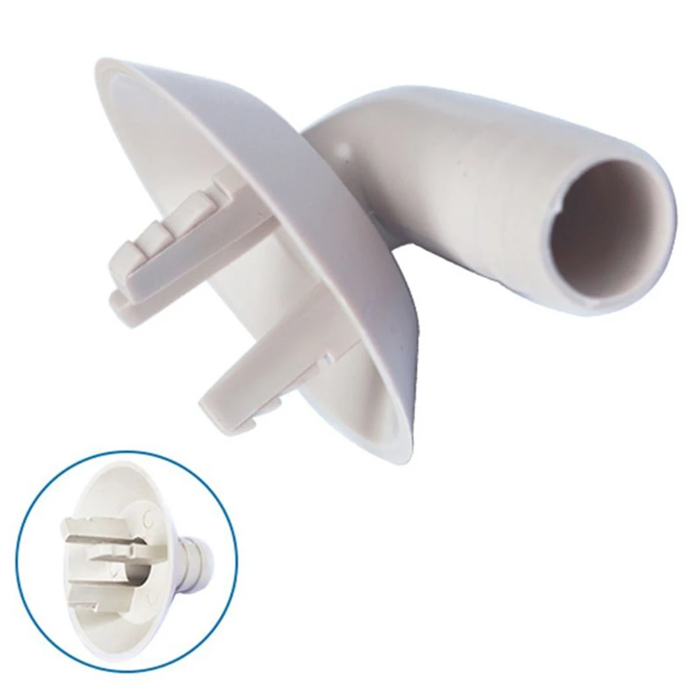 Codo de conector de manguera de drenaje de CA de 26 mm con construcción ABS premium para mayoridad para unidades externas de aire acondicionado