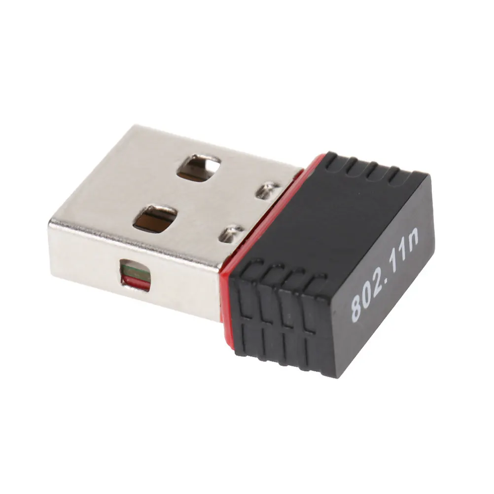 

5Pcs Wireless Network Card 150Mbps 24Ghz Usb2.0 Adapter High Speed Long Range Penetration WiFi Dongle for Pc Desktop Laptop