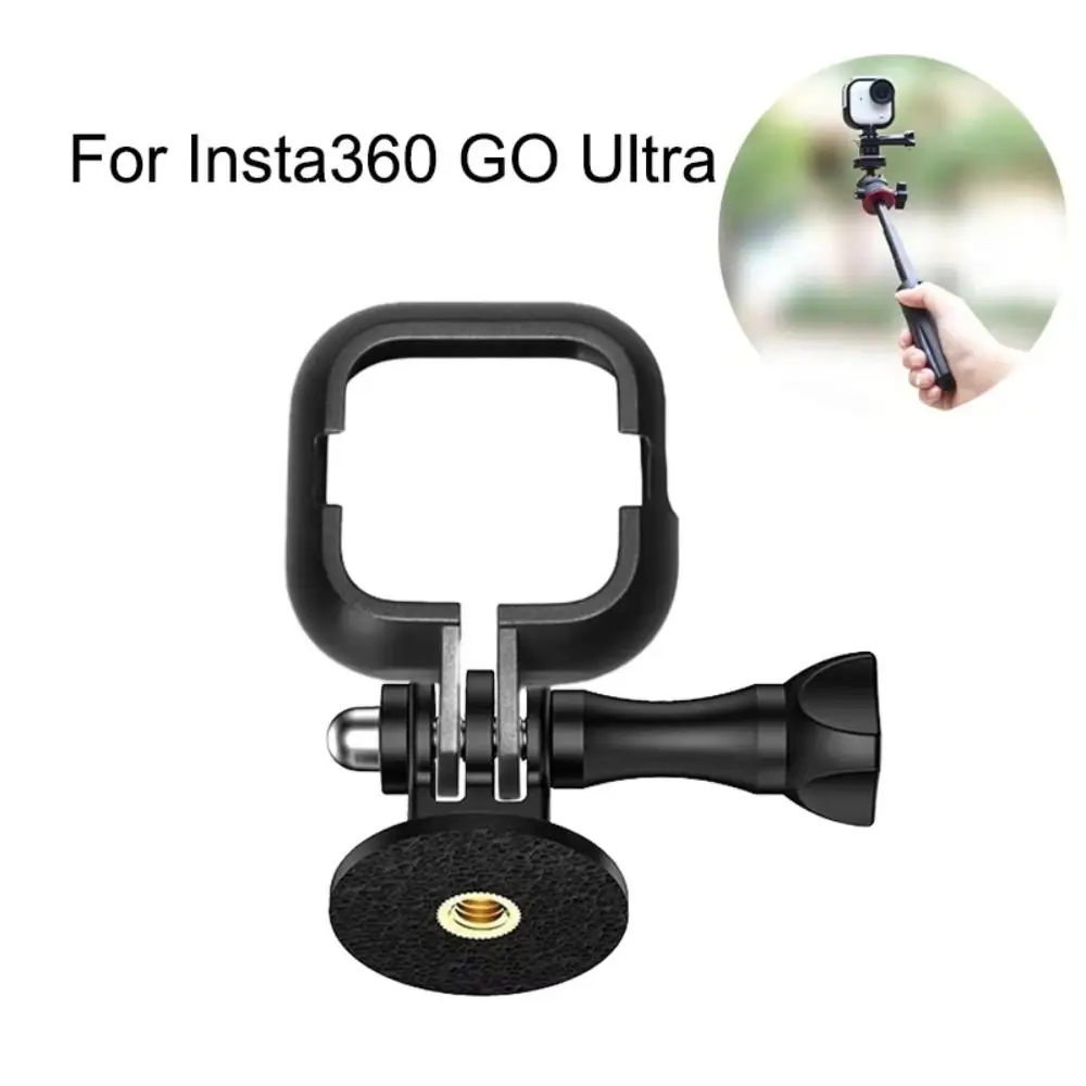 

Quick Release Thumb Camera Frame Cage ABS Lightweight Protective Frame with Adapter Base for Insta360 GO UItra