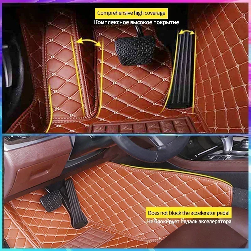 Car Floor Mats For Renault Koleos 2017 2018 2019 Custom Auto Foot Pads Automobile Carpet Cover Interior Accessories