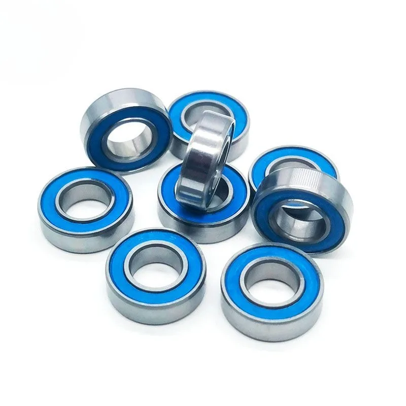 MR105RS Bearing ABEC-5-3-1 5X10X4 mm Miniature MR105-2RS Ball Bearings Blue Sealed MR105 2RS High Quality