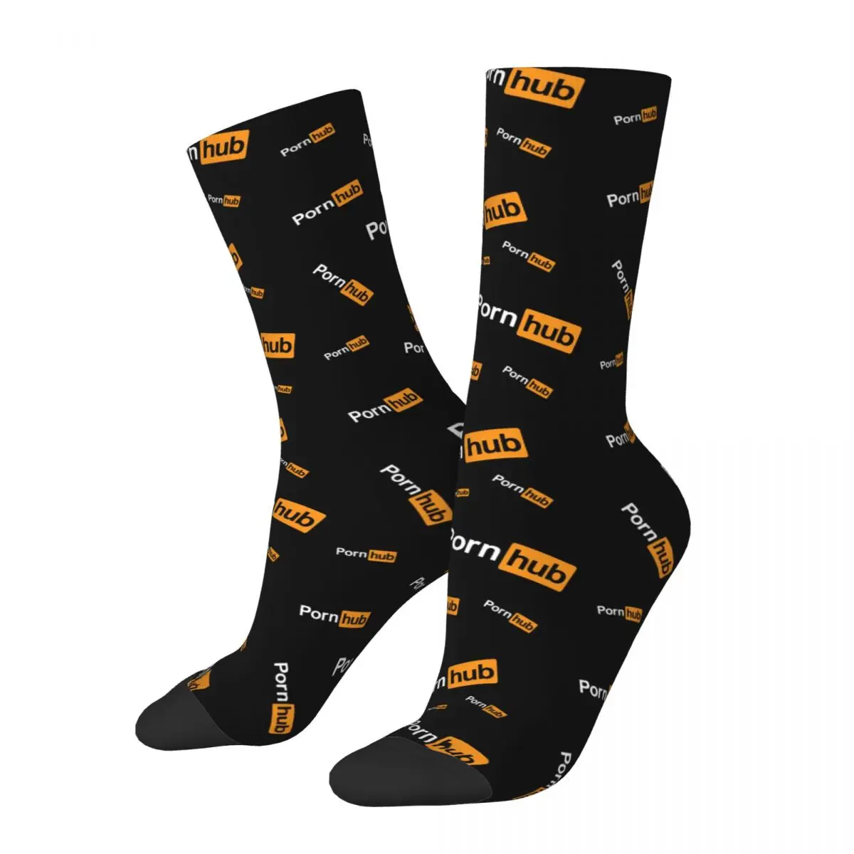 Fashion Male Men Socks Casual Pornhub Sock Polyester Graphic Women Socks Spring Summer Autumn Winter