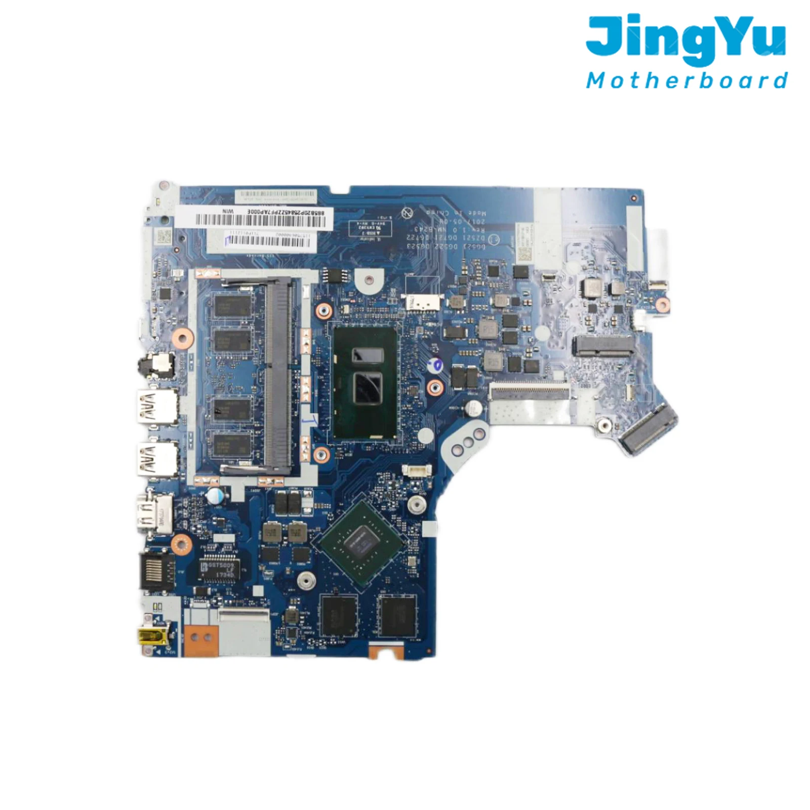 

For Lenovo IdeaPad 320-15IKB 320-17IKB Laptop Motherboard NM-B243 Mainboard I3-7100U I5-7200U I7-7500U 920MX 2G 4GB-RAM