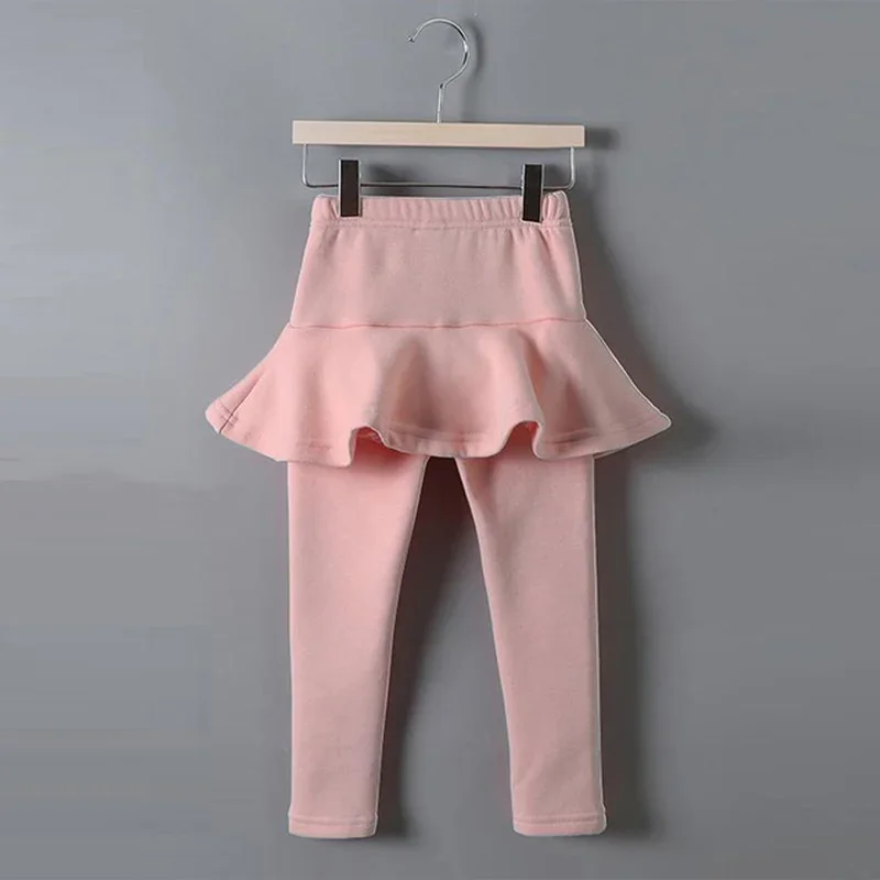 

Baby Girl Pants Kids Leggings 2024 Autumn Spring Girls Cotton Leggings Girls Skirt-Pants Skirts Children Clothes for Girl