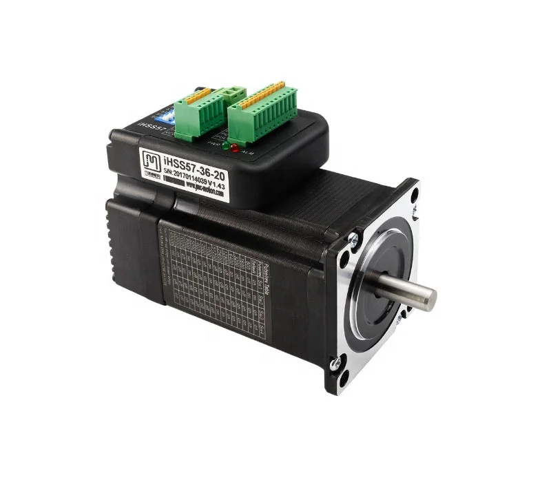 iHSS57-36-20 2N.m 57mm integrated stepper motor with 1000 lines incremental encoder for wire stripping machine