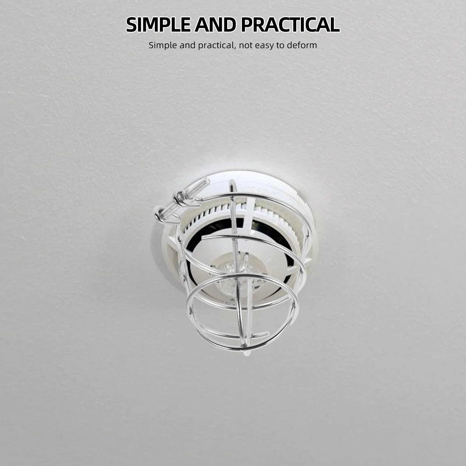 Fire Sprinkler Head Cage Protection Aluminum Alloy Guard Cover Easy Installation for Ceiling Residential Commercial Use