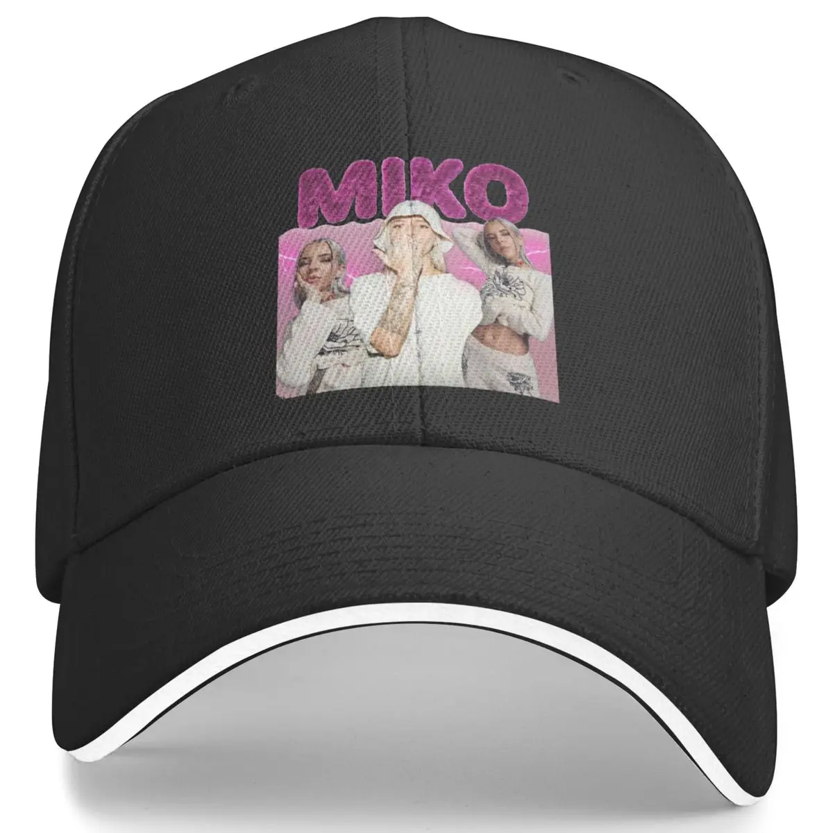 Baby Miko Y2K 2024 Singer Baseball Cap Couple Women Custom Logo Trucker Hat Spring Fashion Hiking Fishing Sun-Proof Baseball Cap