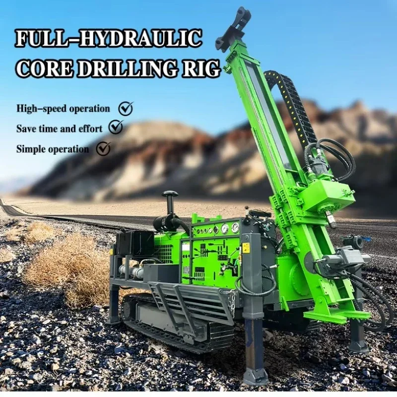 Full Hydraulic Core Drilling Rig Automatic 650m for Mining Exploration with Wireline Hot Sale
