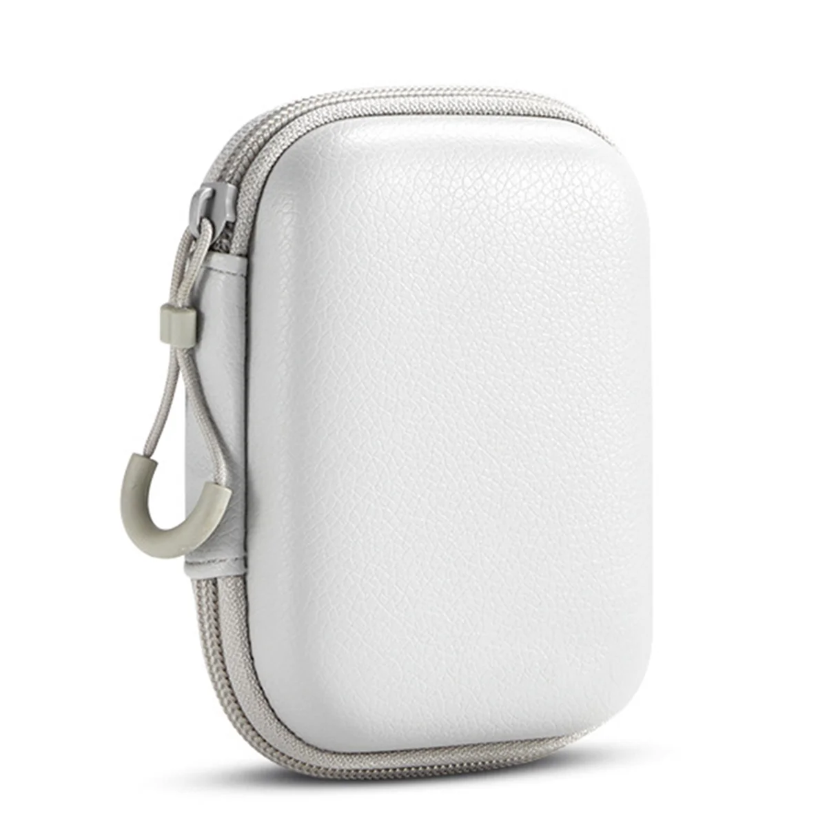 Ap-Pebbled Portable Mini Hard Shell Digital Gadgets Storage Bag Earphone Charger Case Plug Data Cable U Disk Organizer