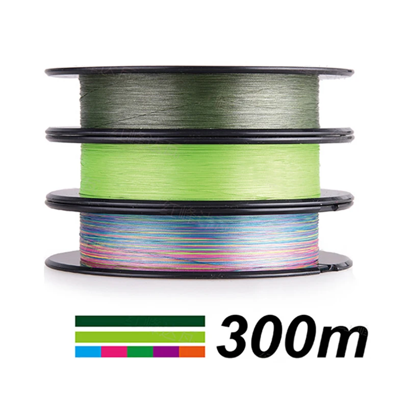 DAIWAPE Fishing Line J-Braid 300M PE 8 strands Fishing Line 14-100LB Japan 8X Braided Fishing Line Sea Fishing Boat