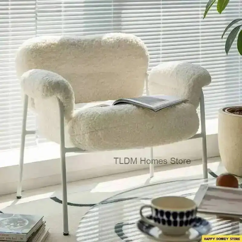 Chair Foldable Comedor Nordic Throne Dining Chairs Design Chair Velvet Arm Furniture Luxury Sillas Dining Homefurniture YR50DC