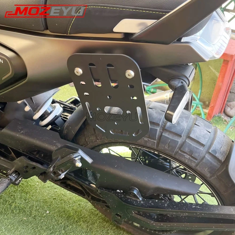 Rear Luggage Fender For Husqvarna Svartpilen 125 200 250 Vitpilen 401 Motorcycle Rear Luggage Rack Cargo Rack Saddlebag Holder