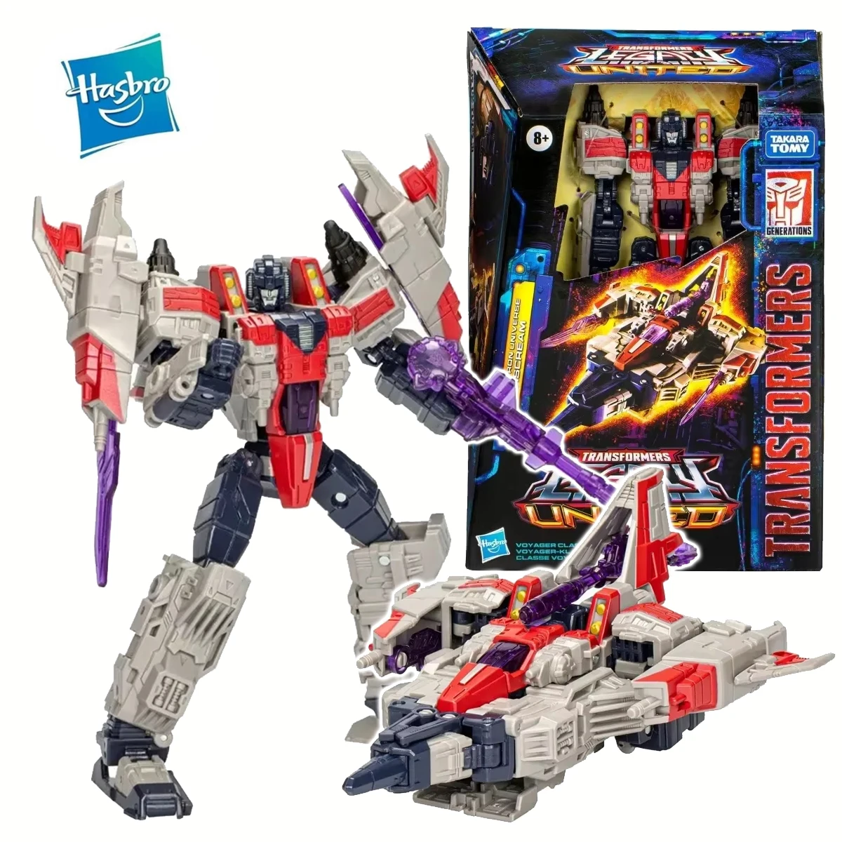 

Hasbro Transformers Original Series Cybertron Universe Starscream Model Toys Christmas Gift Children Toys Hobby Gift Birthday