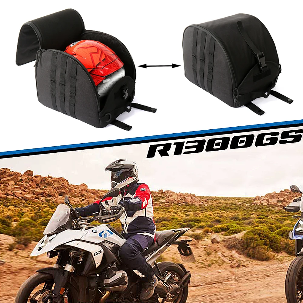 

Motorcycle Accessories Large Capacity Travel Bags Female Men Helmet Bag Black For BMW R1300GS Adventure R1250GS R1200GS R1200R