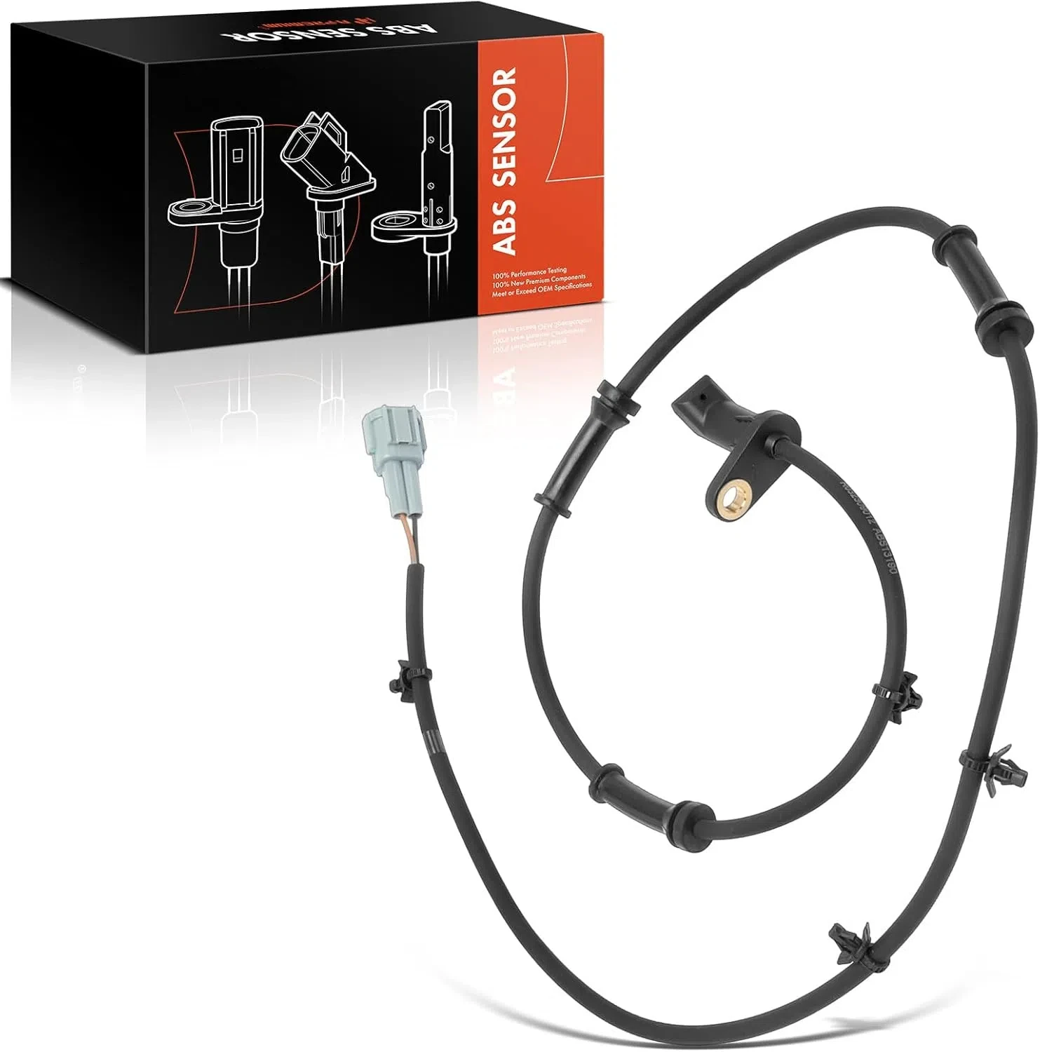 Sensor de velocidade da roda abs dianteira direita do lado do passageiro dianteiro modelos nissan xterra 2001-2004, frontier 1999-2004,479107z760,479107z700
