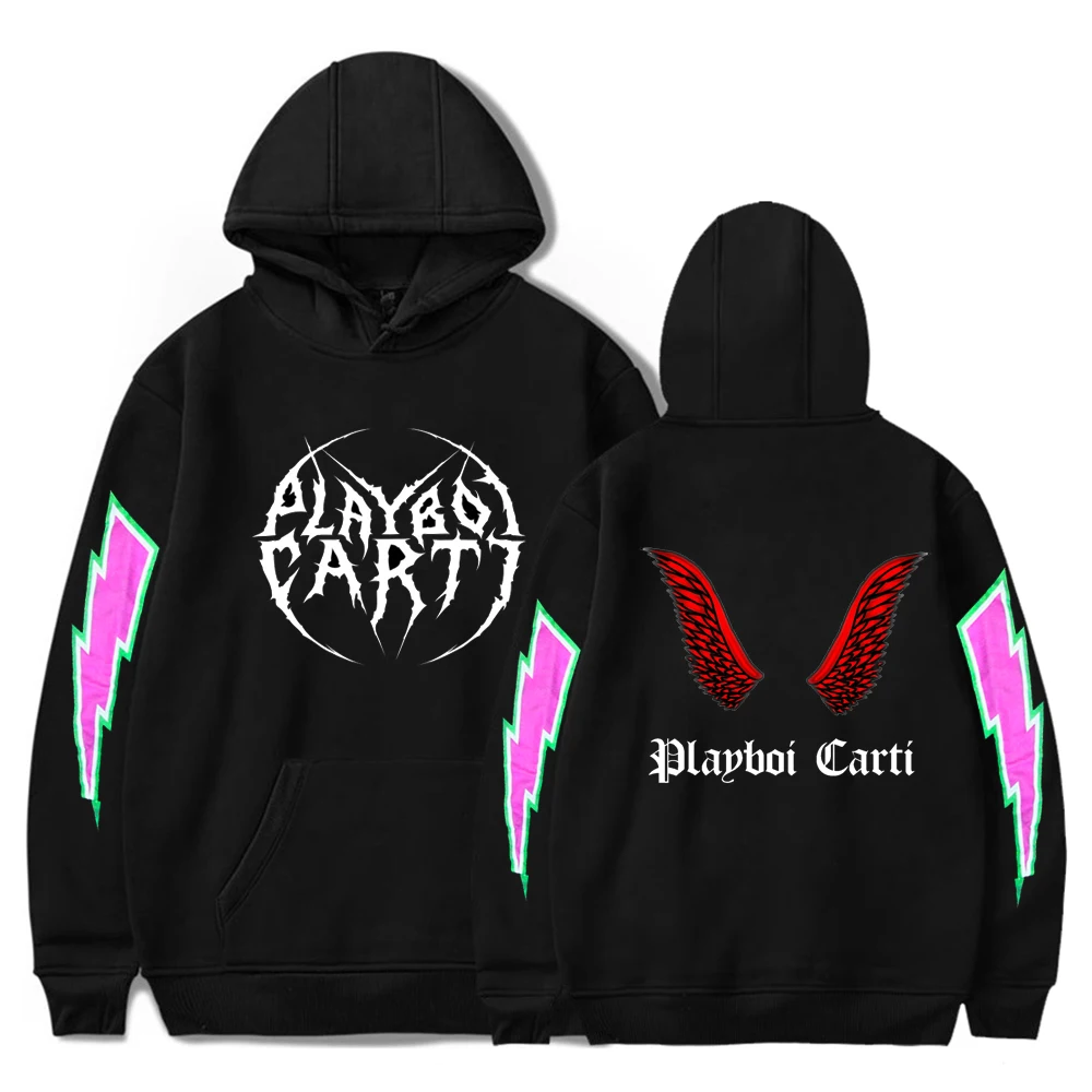 Playboi Carti Hoodie Unisex Sweatshirt Lange Mouw Dames Heren Trainingspak Harajuku Streetwear Hip Hop Kleding Plus Size