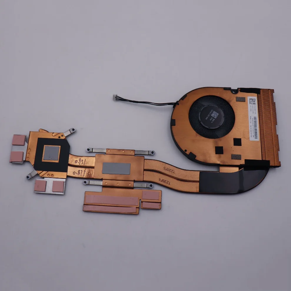 جديد وأصلي لأجهزة الكمبيوتر المحمول Lenovo ThinkPad P15V Gen2 T15P Gen3 CPU مروحة تبريد المبرد المبرد SWG برودة FRU PN:5H41B77218/9