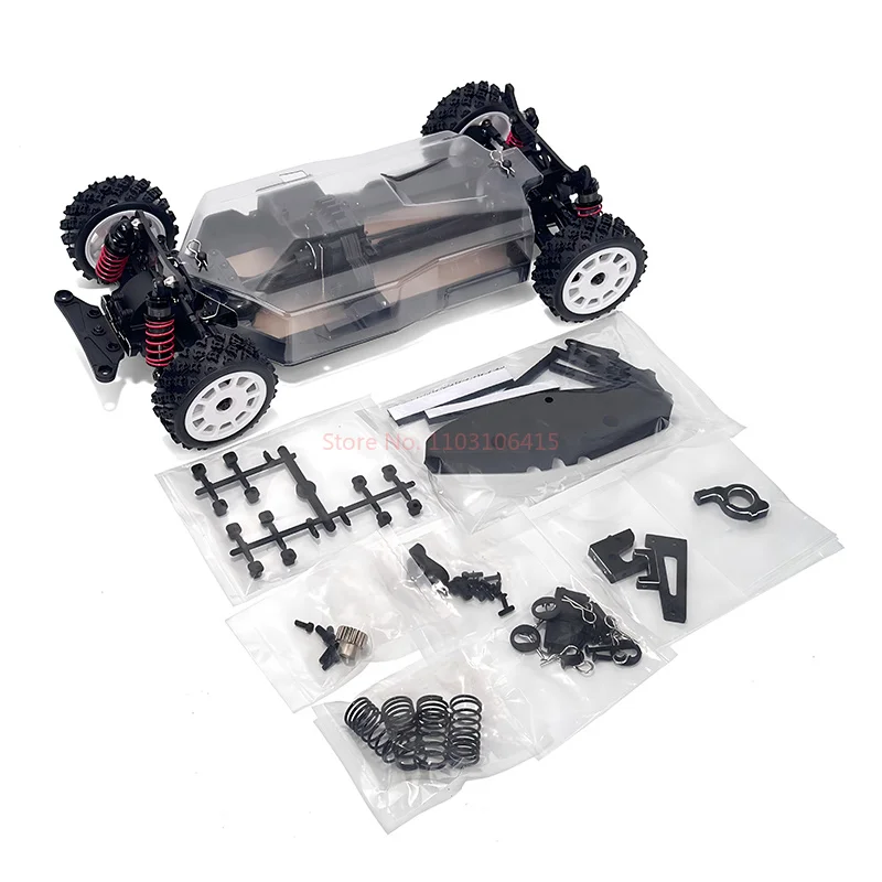 Hnr Hongnuo H9804 4WD sans brosse renard chasse chien Foxhound rallye voiture 1:10 électrique Rc télécommande voiture modèle dérive course jouets