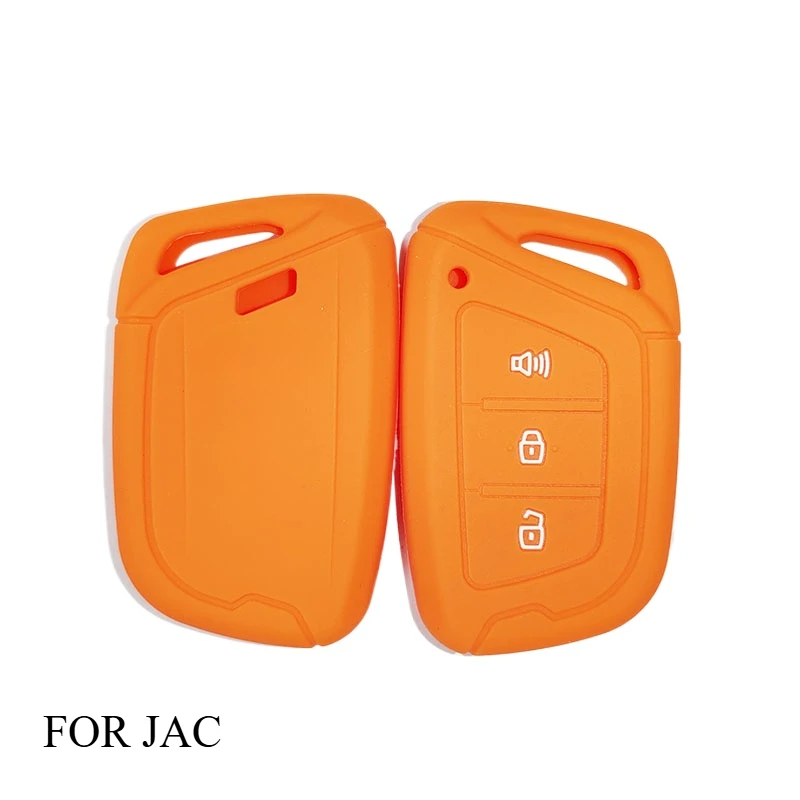 Geeignet für JAC Humvee Schlüsseletui E10X Sihao X8x7 Jiayue A5 E40X Autoschlüsseltasche Silikonkautschuk Schlüsseletui