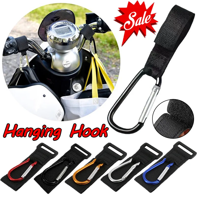 

Motorcycle Electric Scooter Hooks Front Hook Aluminum Alloy Handlebar Hooks Moto Bicycle Storage Helmet Hanging Hook Accessories