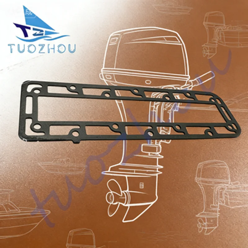 

3C8-02305 Gasket, Exhaust Cover for Tohatsu Nissan 40/50 HP Outboard Engine 3C8-02305-0 3C8-02305-2