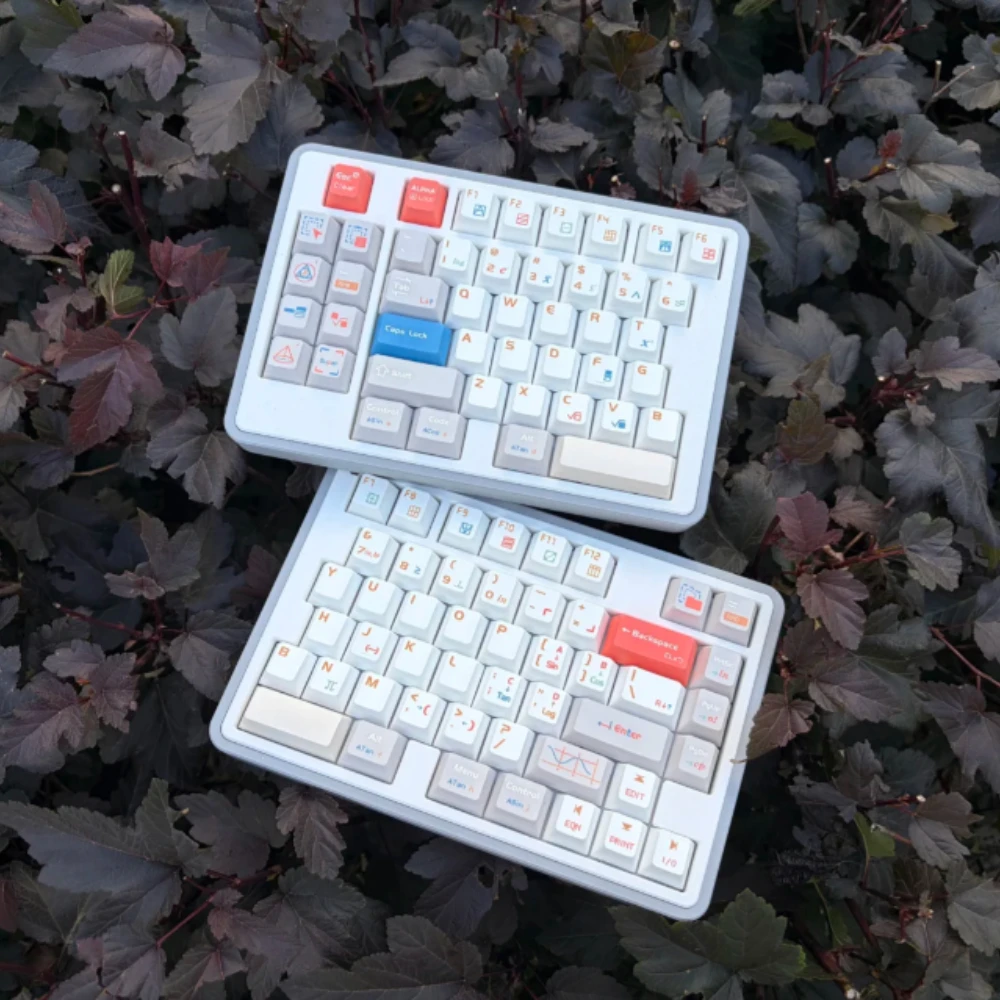 Jin75v2 Wireless Split Keyboard Kit Custom Single-mode 3D Printed Shell 1000mAh Gasket E-sports Gaming Split Mechanical Keyboard