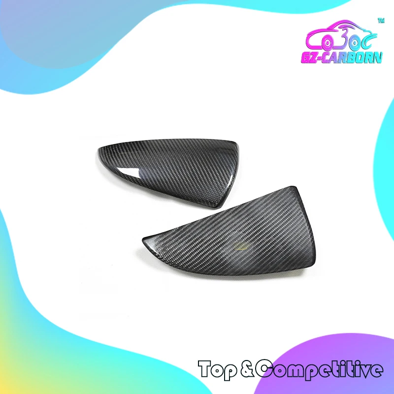 

Car Side Rearview Mirror Cover For Lexus ES IS LS LC UX 19 20 21 22 LHD Gloss Finish Carbon Fiber Add On/Replacement Style