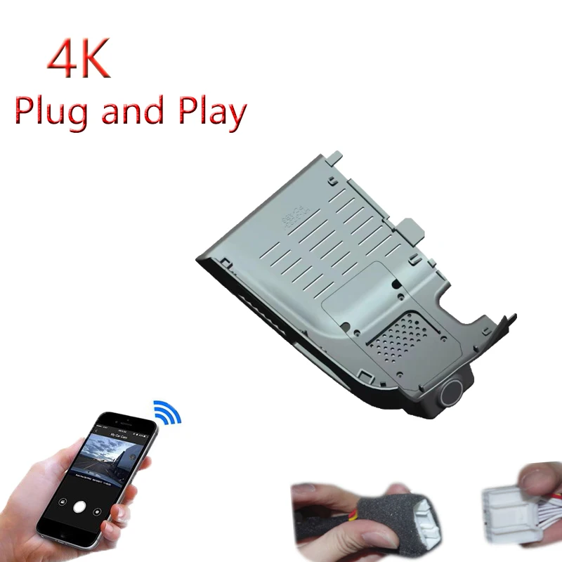 

4K Plug And Play For Chery Jetour X70 C-DM 2023 2024 Shanhai L7 L6 High Version Car Video Recorder Wifi DVR Dash Camera Dashcam