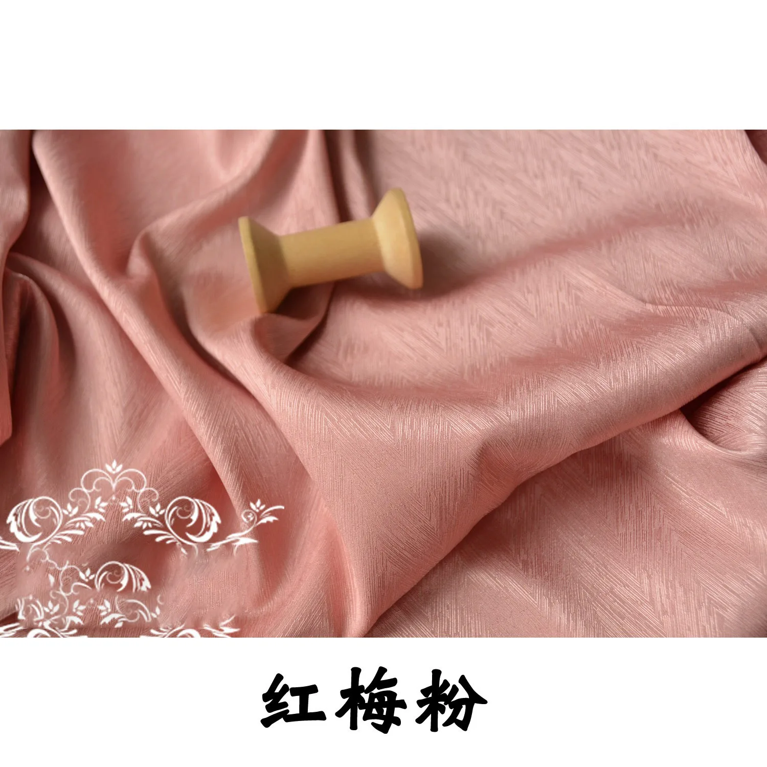 متعرجة الجاكار نسيج الساتان مادة محكم أنيقة لفستان الزفاف ثوب مسائي ملابس رسمية خياطة DIY بها بنفسك الخياطة