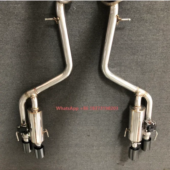 

RES Exhaust Custom High Performance Exhaust Stainless Steel 304 Valvetronic Muffler Exhaust System for Lexus GSF