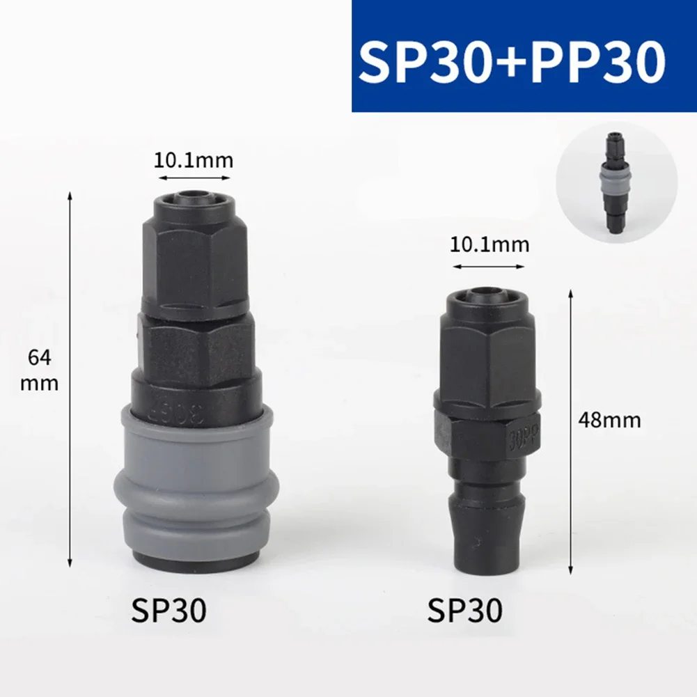 SP+PP SH+PH SF+PF SM+PM C-Type Pneumatic Fittings Self Locking PU Tube Connector Pneumatic Joint Air Pneumatic Tool Parts