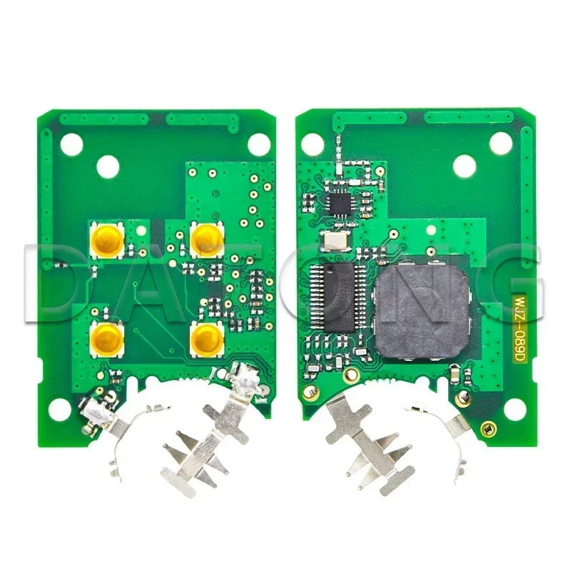 Llave remota de coche Datong World para Megane4 Talisman Espace 5 Kadjar 4A PCF7953M 433MHz Promixity reemplazar tarjeta de Control inteligente