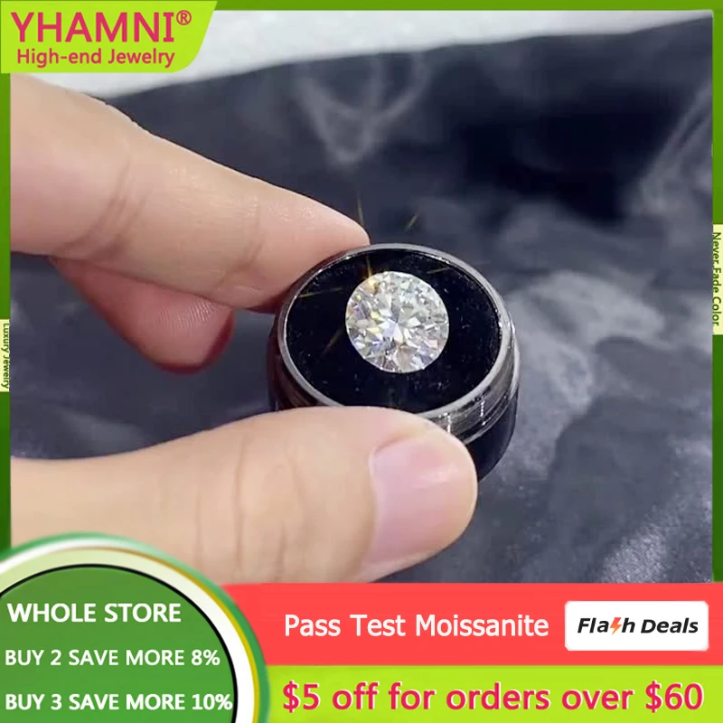 Promotion Moissanite Loose Stone Cheapest Factory Price D Color VVS1 3EX White Round Cut GRA Lab Grown Diamond