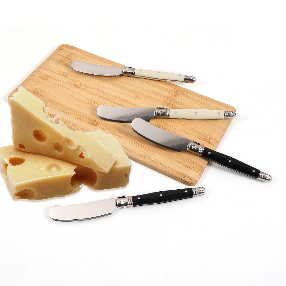 Jaswehome الفولاذ المقاوم للصدأ زبدة السكاكين مجموعة كريم سكين الجبن مكشطة الجبن القطاعة نخب الجبن المربى انتشار سكين أداة الخبز #3