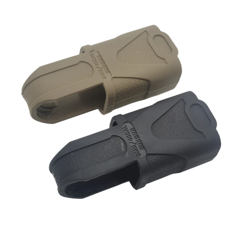 2 teile/los Spielzeug Modell Taktische 9MM Käfig Schlaufen Schnelle Mag Clip MP5 Magazin Unterstützen Airsoft Gun Pouch Wargame Outdoor Sport zubehör