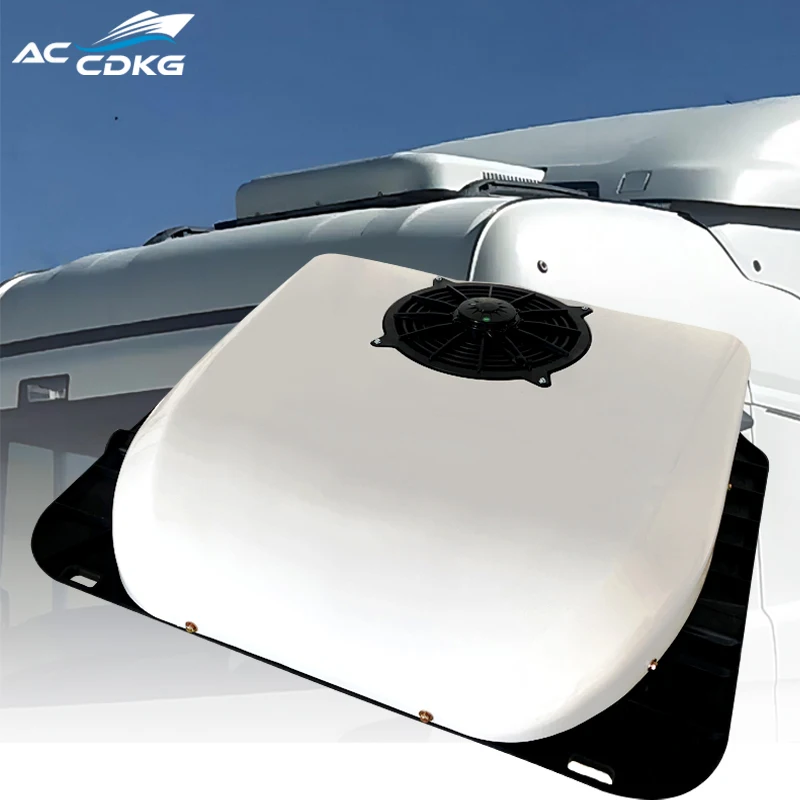 

DC 12V 24V Rooftop Type Electric Air Conditioner New Cooling and Heating RV Unit for Truck RV Camper