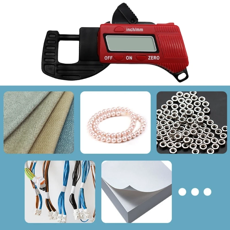 Medidor espesor digital Pantalla clara medición precisa para construcción M4YD