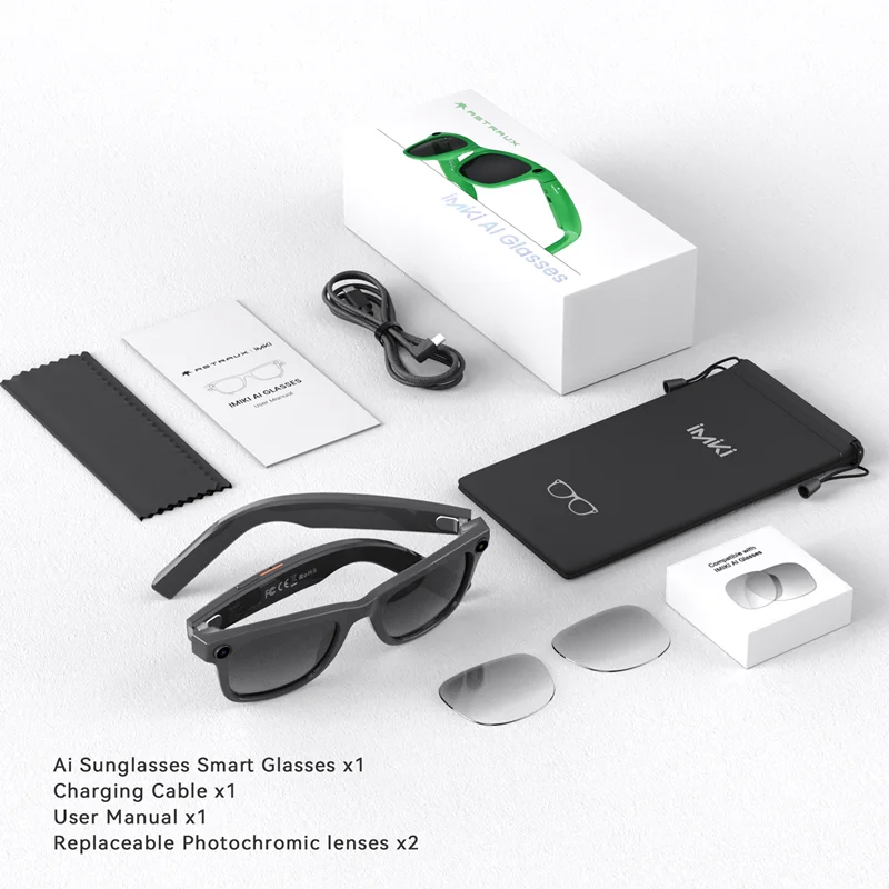 Grey add 2 lenses