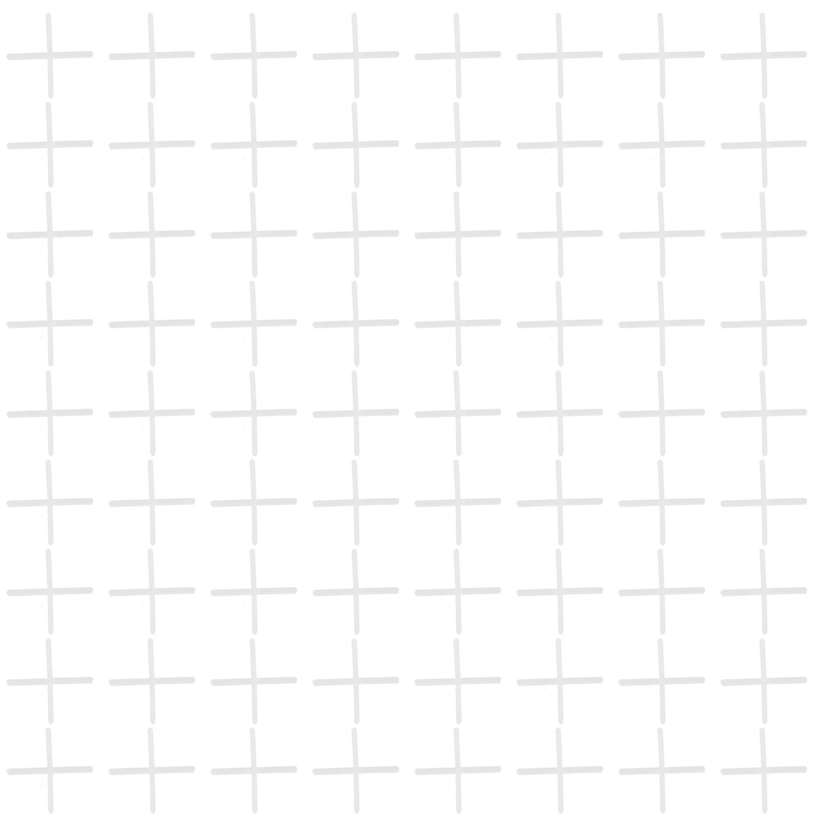 500pcs Tile Spacers 1 0MM Precision Positioning Tools for Wall Floor Tiles Leveling System Cross Shape Plastic