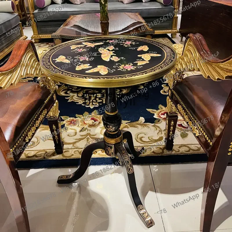 D178 Y yj Colorful Circle and Creative Sofa Corner Table Living Room Sofa Side Table Flower Stand