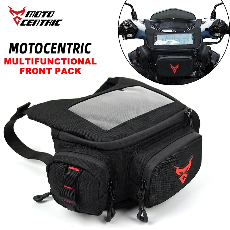 Large Capacity Motorcycle Front Bag Waterproof Motocross Cycling Navigation Bag Touchscreen Moto Bag For Vespa 150 TMAX 530 560