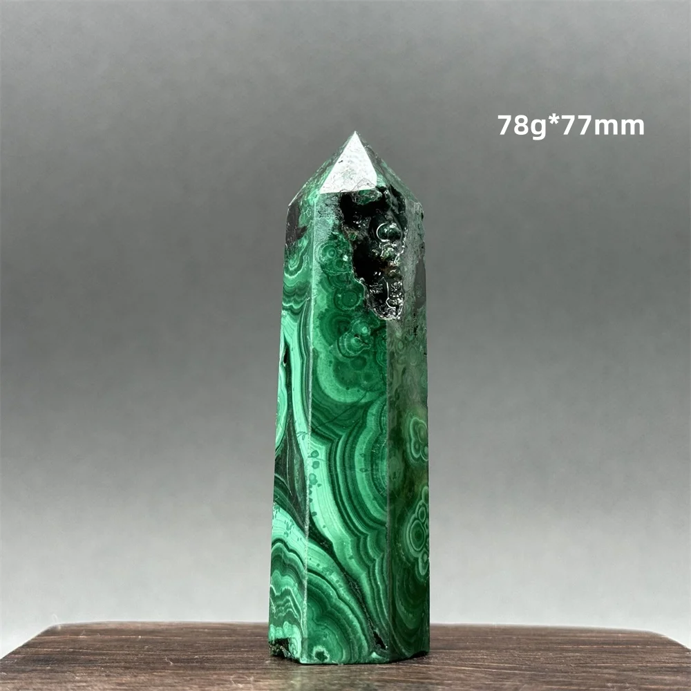 Natural Gemstone Malachite Obelisk Reiki Energy Healing Spiritual Meditation Witchcraft Chakra Home Decor