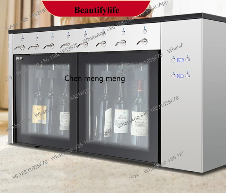 AB02  Nitrogen fresh-keeping red wine cup machine Quantitative wine automatic desktop wine tasting machine