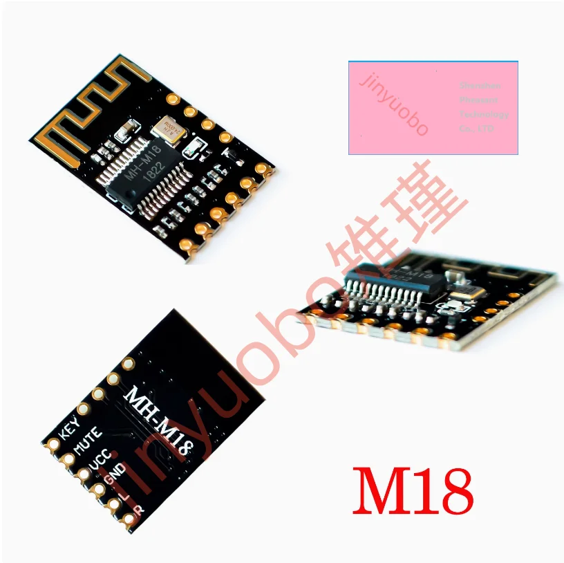 (1-10 pieces)New MH-MX8 Wireless Bluetooth Audio Module 4.2 Stereo Lossless High-fidelity HIFI DIY modification