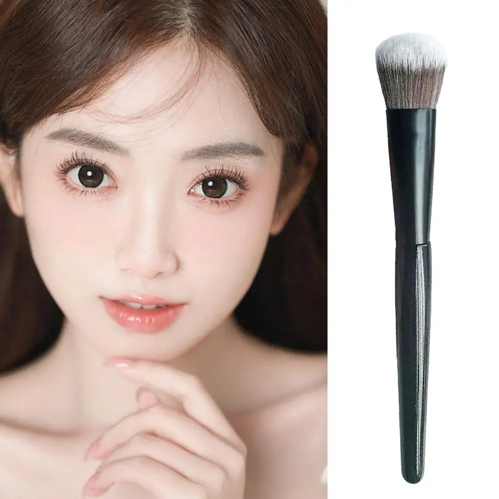 Abgewinkelter Rougepinsel, Tupferpinsel, Rouge, Make-up-Werkzeug, Wangen, Puder, Kontur, Kosmetikpinsel, Make-up-Zubehör