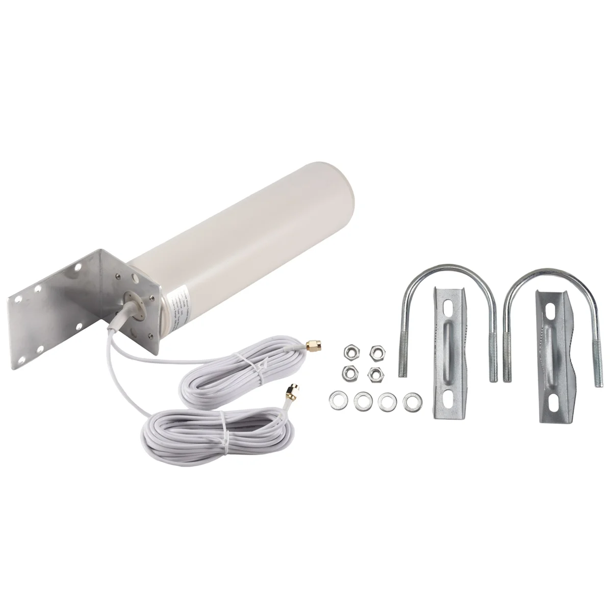 เสาอากาศ WiFi 4G LTE Antena SMA 12DBi Omni เสาอากาศชาย 5M สายคู่ 2.4GHz สําหรับ B315 E8372 E3372 ZTE เราเตอร์ SMA ชาย